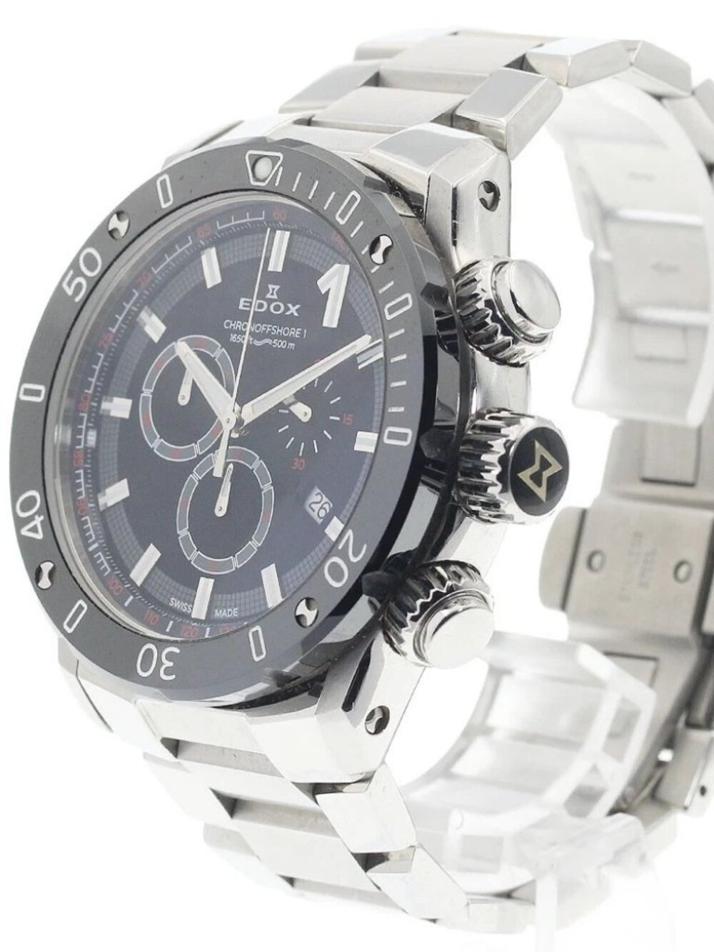 EDOX Chrono Offshore 1 10221-3M-NIN Chronograph Date Quartz Men's Watch_939540